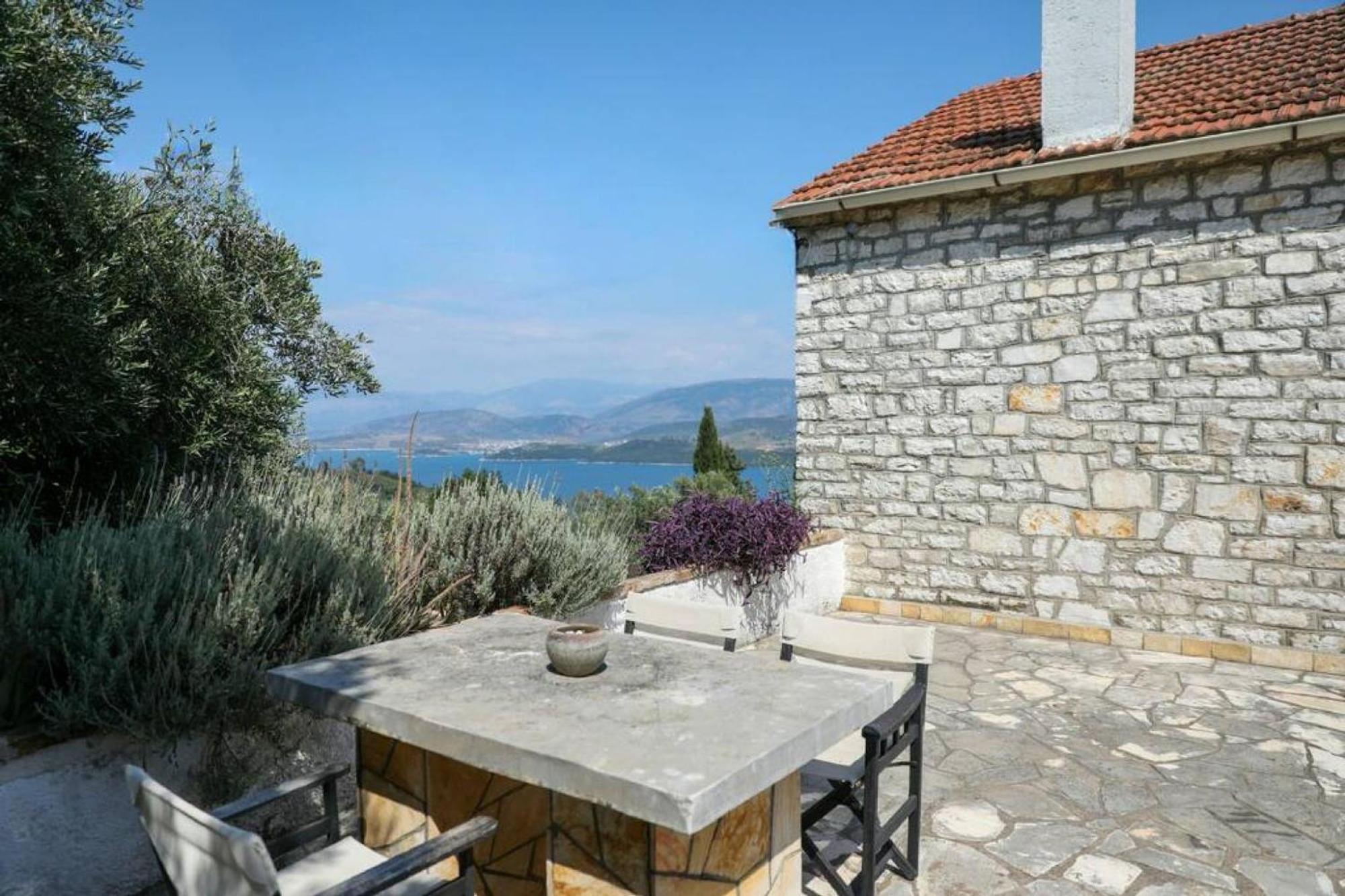 Sinies Stone Cottage - Ne Corfu Agnítsini 外观 照片