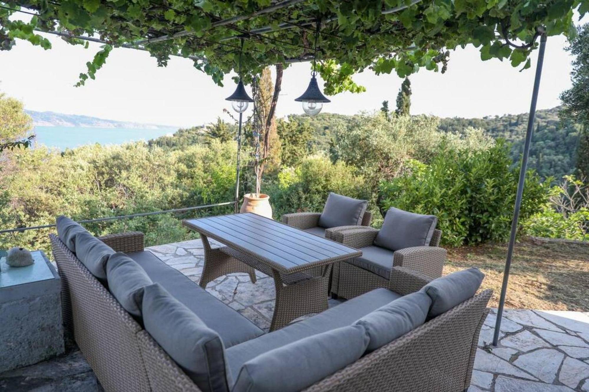 Sinies Stone Cottage - Ne Corfu Agnítsini 外观 照片